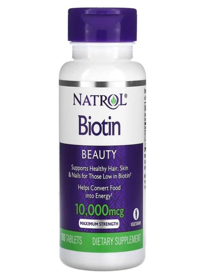 Natrol Beauty 10000 Mcg Maximum Strength-100 Tablets - Image 1